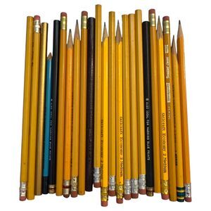Vintage Lot of Pencils Lot of 23 total 15 unused 8 used